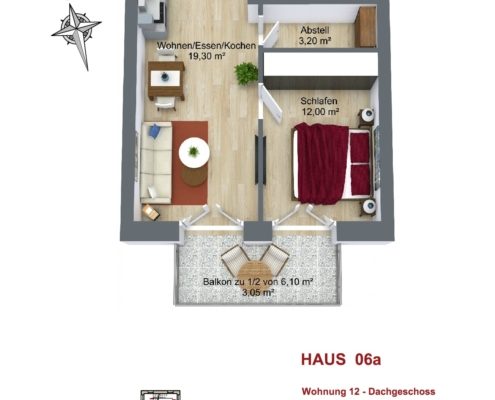 KGM Immohaus - Haag/Lerchenberg Haus 6a, Wohnung 12