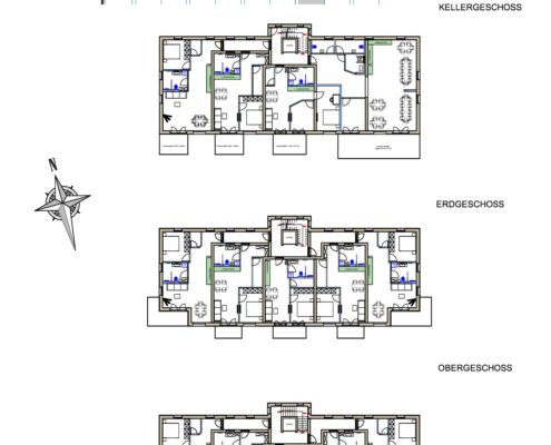 KGM Immohaus - Haag/Lerchenberg Haus 6a, Grundrisse alle Geschosse