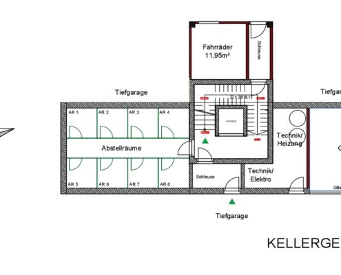 KGM Immohaus - Haag/Lerchenberg Haus 6b, Grundriss Kellergeschoss