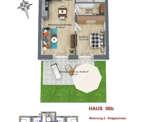 KGM Immohaus - Haag/Lerchenberg Haus 6b, Wohnung 2