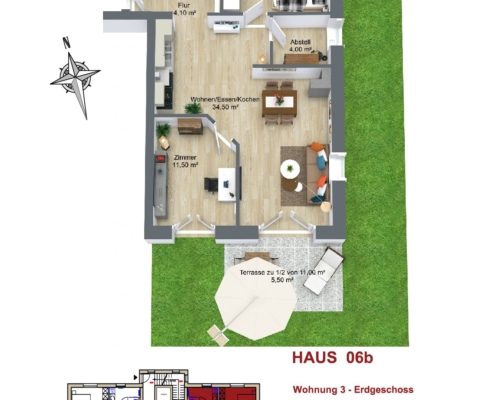 KGM Immohaus - Haag/Lerchenberg Haus 6b, Wohnung 3