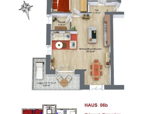 KGM Immohaus - Haag/Lerchenberg Haus 6b, Wohnung 4