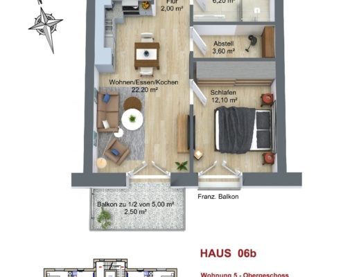 KGM Immohaus - Haag/Lerchenberg Haus 6b, Wohnung 5