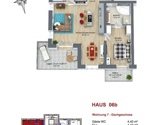 KGM Immohaus - Haag/Lerchenberg Haus 6b, Wohnung 7