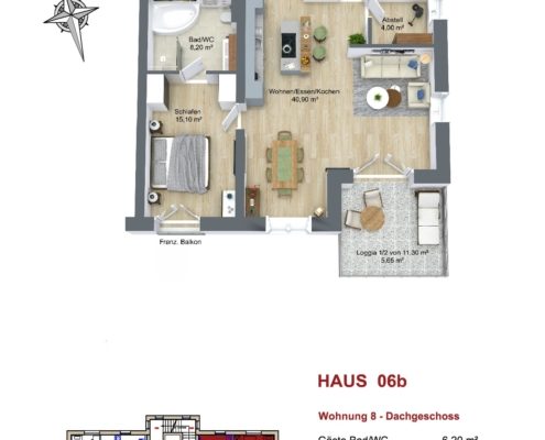 KGM Immohaus - Haag/Lerchenberg Haus 6b, Wohnung 8
