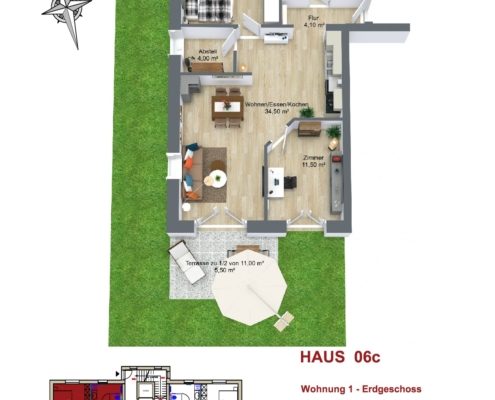 KGM Immohaus - Haag/Lerchenberg Haus 6c, Wohnung 1