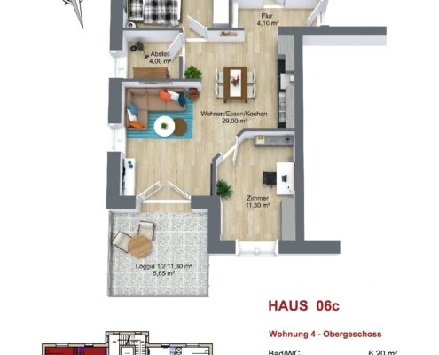 KGM Immohaus - Haag/Lerchenberg Haus 6c, Wohnung 4