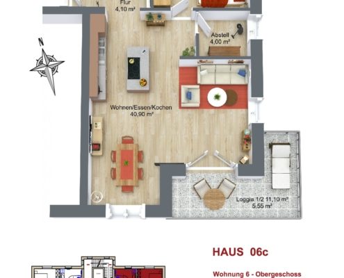 KGM Immohaus - Haag/Lerchenberg Haus 6c, Wohnung 6