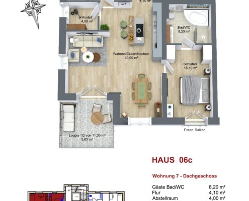 KGM Immohaus - Haag/Lerchenberg Haus 6c, Wohnung 7