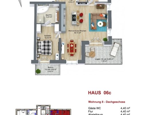 KGM Immohaus - Haag/Lerchenberg Haus 6c, Wohnung 8