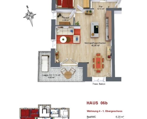 KGM Immohaus - Haag/Lerchenberg Haus 6b, Wohnung 4
