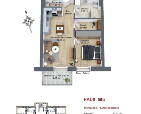 KGM Immohaus - Haag/Lerchenberg Haus 6b, Wohnung 5