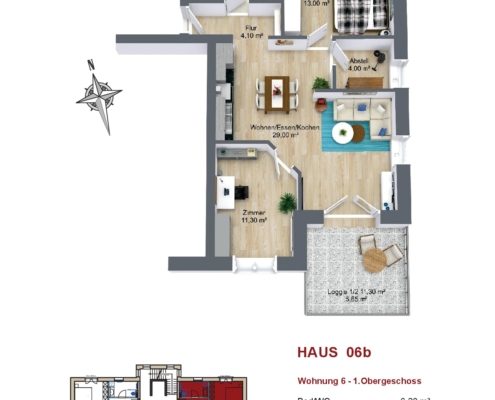 KGM Immohaus - Haag/Lerchenberg Haus 6b, Wohnung 6
