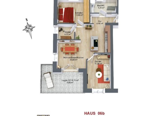 KGM Immohaus - Haag/Lerchenberg Haus 6b, Wohnung 7