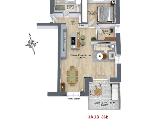 KGM Immohaus - Haag/Lerchenberg Haus 6b, Wohnung 9