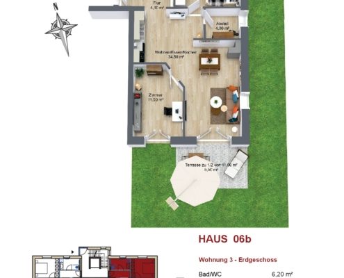 KGM Immohaus - Haag/Lerchenberg Haus 6b, Wohnung 3