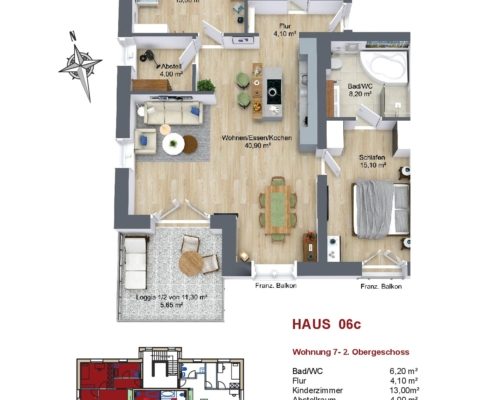KGM Immohaus - Haag/Lerchenberg Haus 6c, Wohnung 7