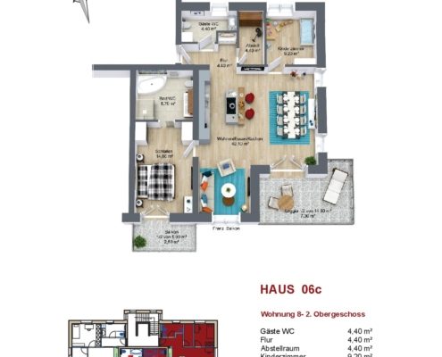 KGM Immohaus - Haag/Lerchenberg Haus 6c, Wohnung 8