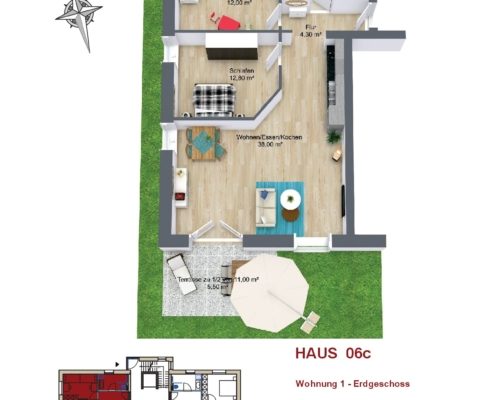 KGM Immohaus - Haag/Lerchenberg Haus 6c, Wohnung 1
