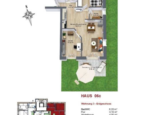 KGM Immohaus - Haag/Lerchenberg Haus 6c, Wohnung 3